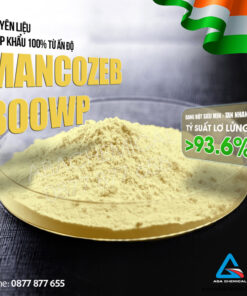 Thuốc trừ bệnh – TVZEB 800WP – Mancozeb 800g/kg – ADL-0116