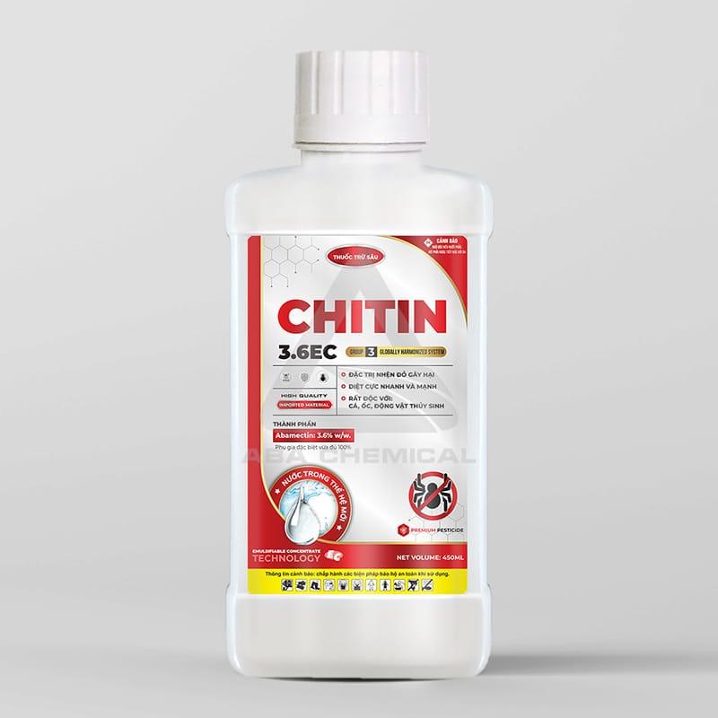 Thuốc Trừ Sâu CHITIN 3.6EC Nước Trong Pet Vuông