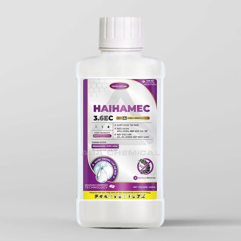 Thuốc Trừ Sâu HAIHAMEC 3.6EC Nước Trong Pet Vuông