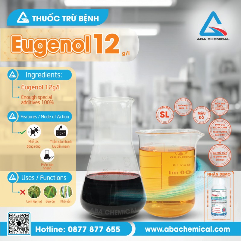 Thuốc trừ bệnh Eugenol 12g