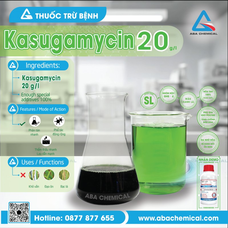 Thuốc Trừ Bệnh - Kasugamycin 20G/L
