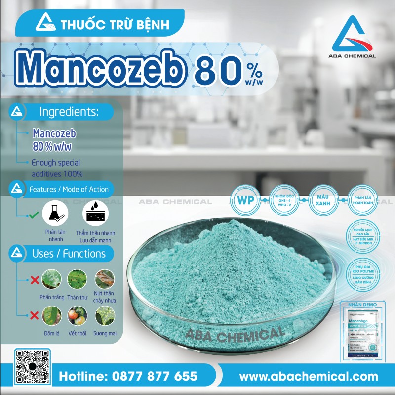 Thuốc Trừ Bệnh MANCOBGO 80WP XANH